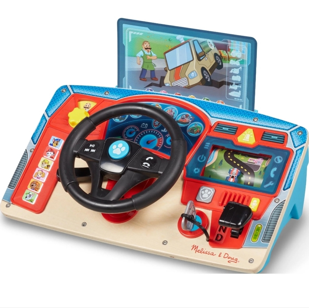 Melissa & Doug PAW Patrol Rescue Mission Wooden Dashboard - Activity Board